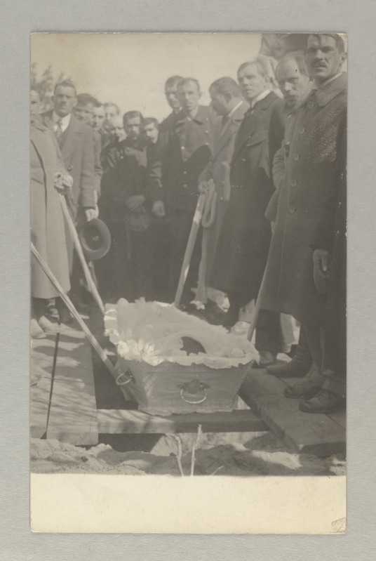 Juhan Jolleri matused Rahumäel 07.05.1917.a.