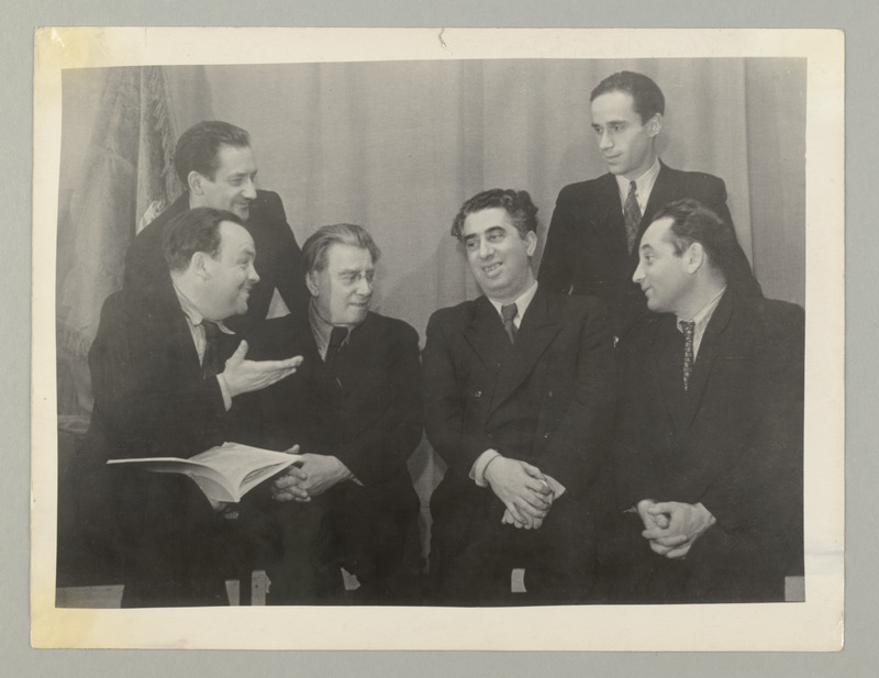 Seeria: "Stalini preemia laureaate." Komponistid I.I.Dzeržinski, V.A.Makarov, R.M.Glier, A.I.Hatšaturjan, S.F.Tsintsadze ja S.A.Kats.