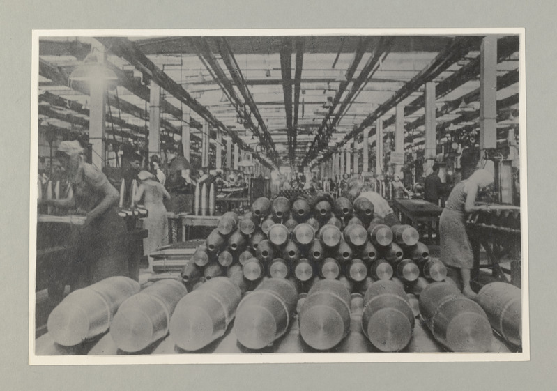 Nõukogude tagala. Suurtüki mürskude tootmine.