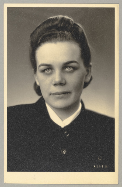 Portree: Eela Sõstramets (Kuusküll) - ENSV Ülemnõukogu saadik, valitud 16.02.1947