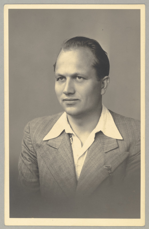 Portree: Leonhard Hallop - ENSV Ülemnõukogu 1. koosseisu saadik 1940. a.