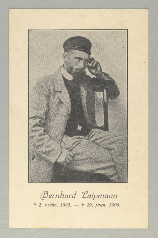 Laipmann, Bernhard - portree. (02.02.1865 - 29.01.1906).