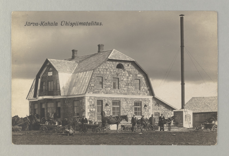 Järva-Kahala ühispiimatalitus 1928. a.