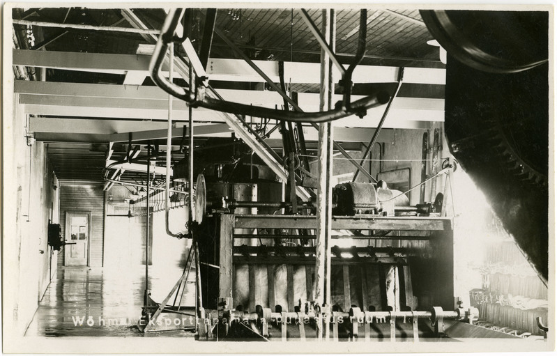 Võhma Eksporttapamaja sisevaated jahutus-, soolamis- ja puhastusruumidesse 1930-1932.a.