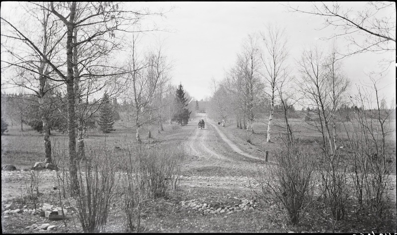 Sillamäe, vaade kuursaali juurde viivale teele.