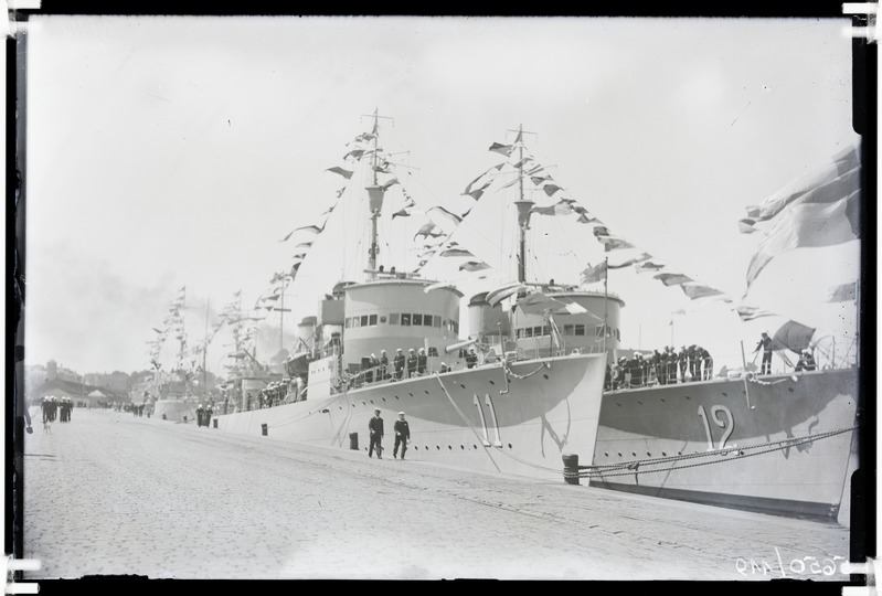 Sõjalaevad Tallinna reidil