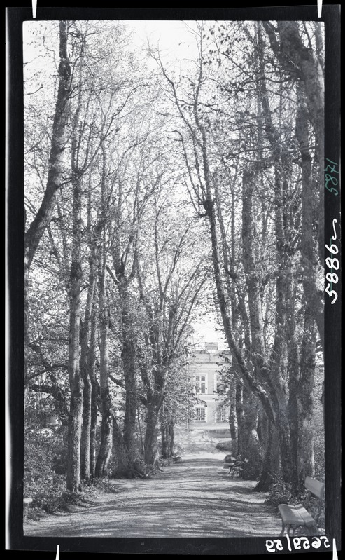 Vaade pargist mõisa härrastemajale