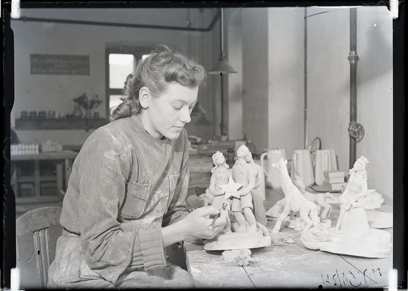 Keraamikatöökoda, kujukeste valmistamine