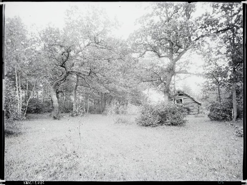Ehmja mõis, heinaküün heinamaal (otsvaade)
