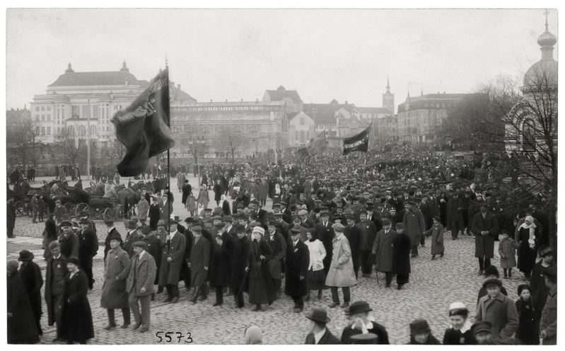 Demonstratsioon Vene turul