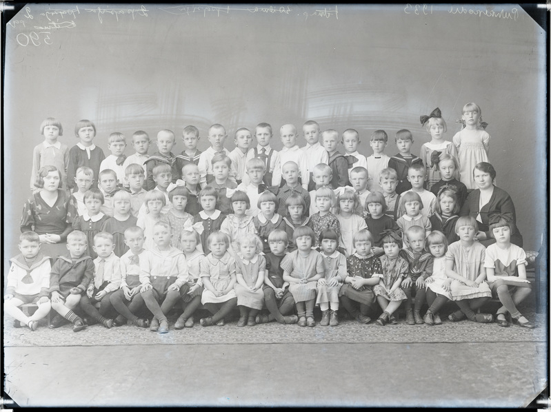 Grupp puhkekodu lapsi.