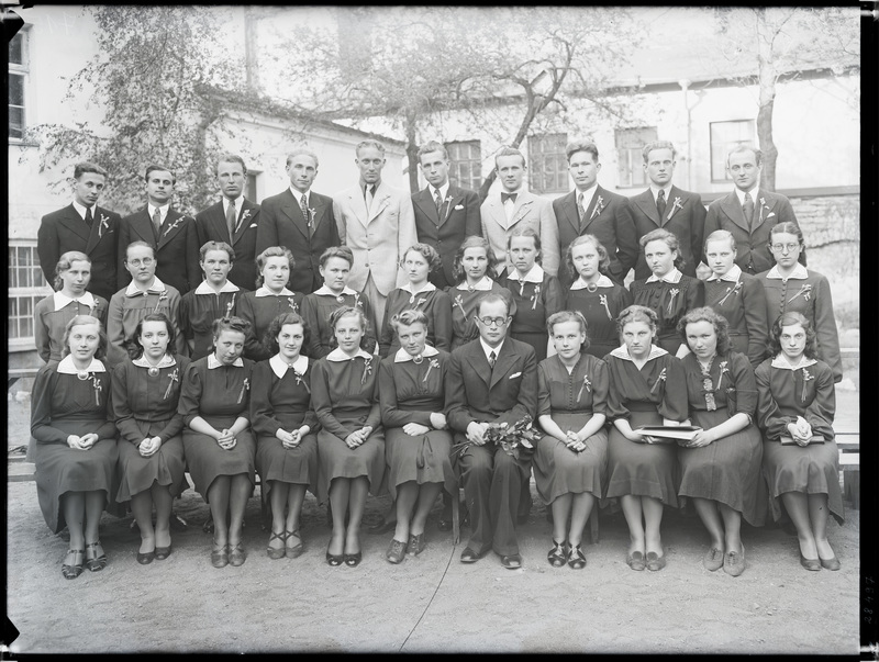 Pedagoogiumi õpilasi.