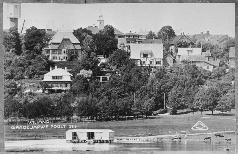 Viljandi üldvaade järve äärest