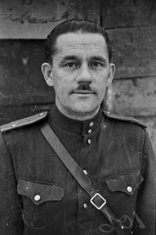 Alampolkovnik Loorits - diviisi suurtükiväe staabiülem. Veebr. 1945.a.