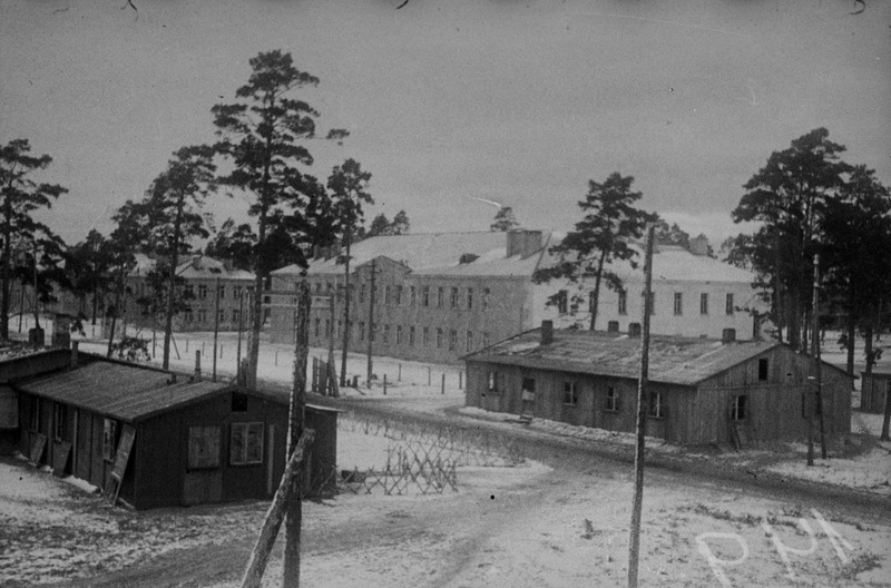 Vaade 249. Laskurdiviisi laagrile Kloogal 1945.a.