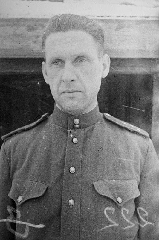 Kapten Rudolf Oja 925. Laskurpolgu staabiülema abi tagala alal.