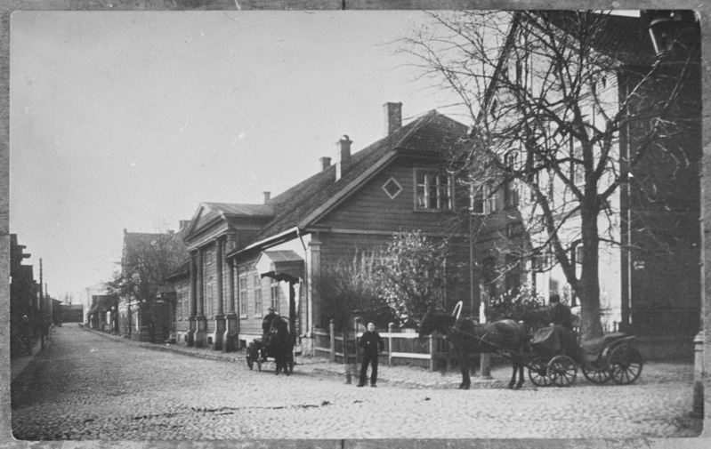 Viljandi Posti tänav 20. saj. algus. Saksa Käsitööliste Selts, Kasiino