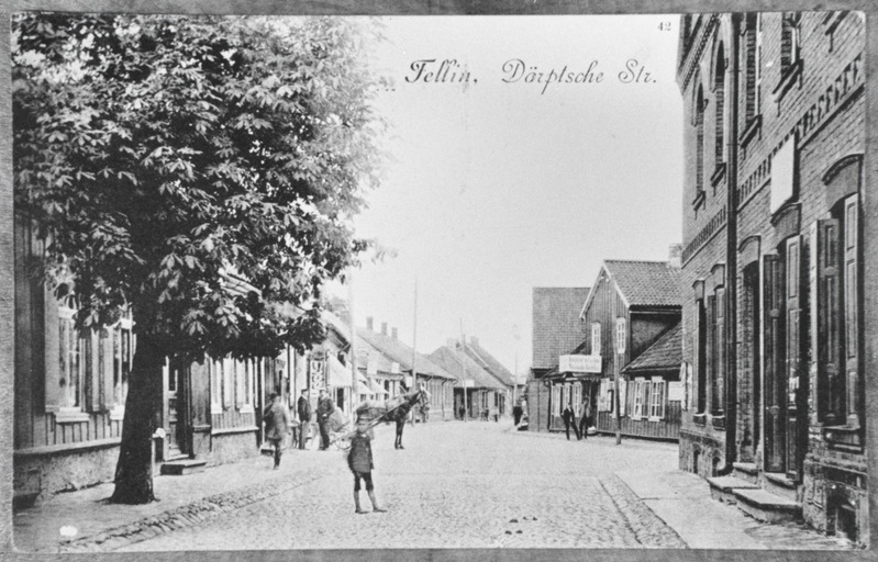 Viljandi, Tartu tänav (20. saj algus)