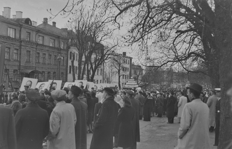 Tallinn. 1. mai paraad 1950