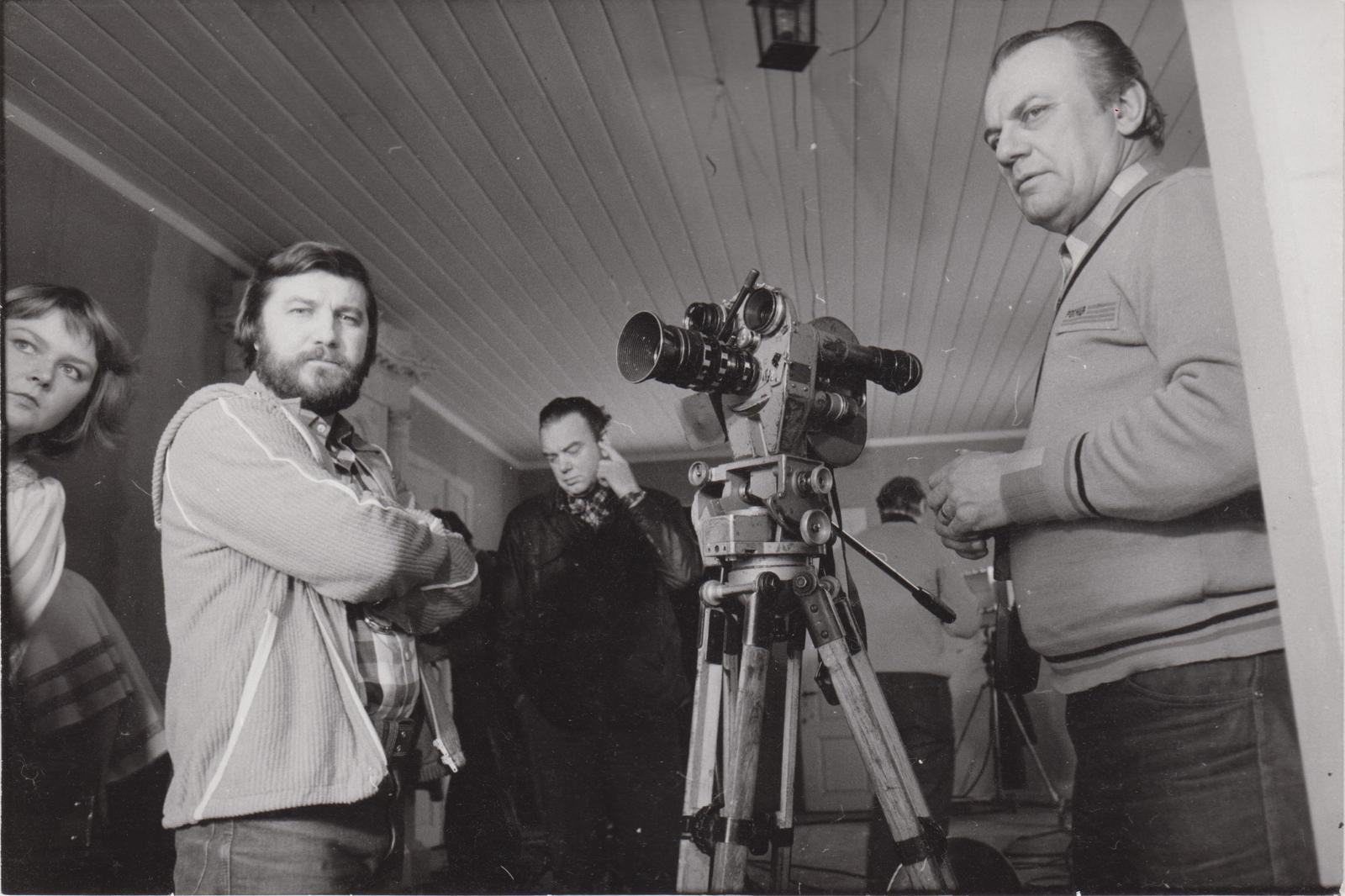 Telefilmi "Linnutaja veskiviisid" filmivõtted Kurgjal.