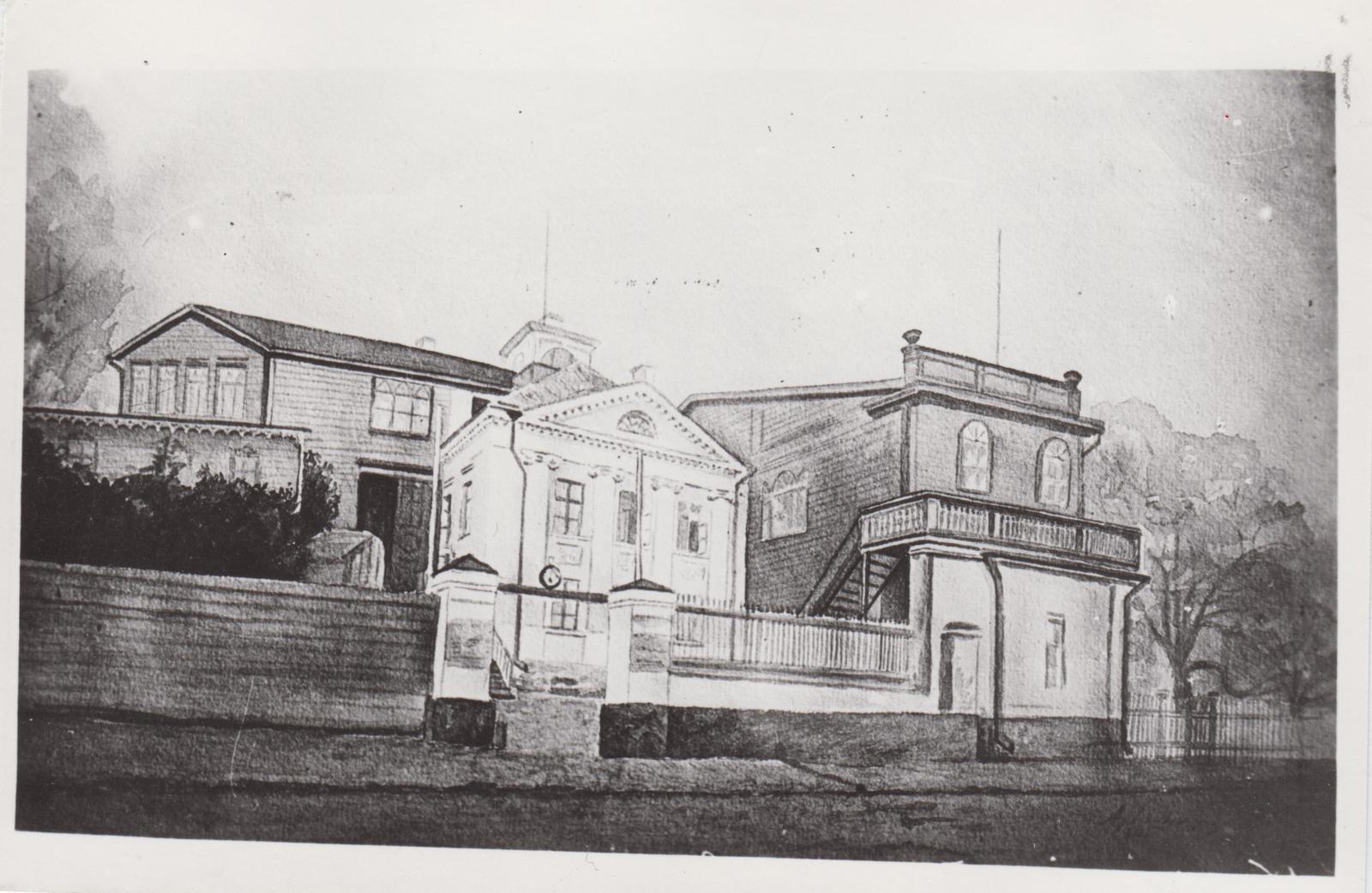 Vanemuine, Jaama tänaval 1865-1903.