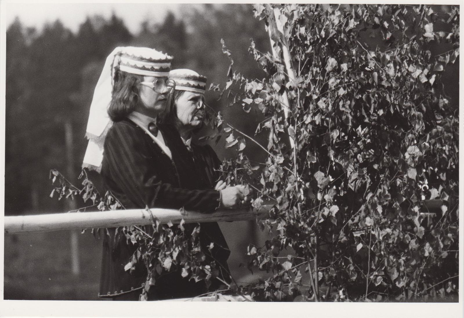 C. R. Jakobsoni 150. sünniaastapäeva pidustused Kurgjal. 26. juuli 1991. a.