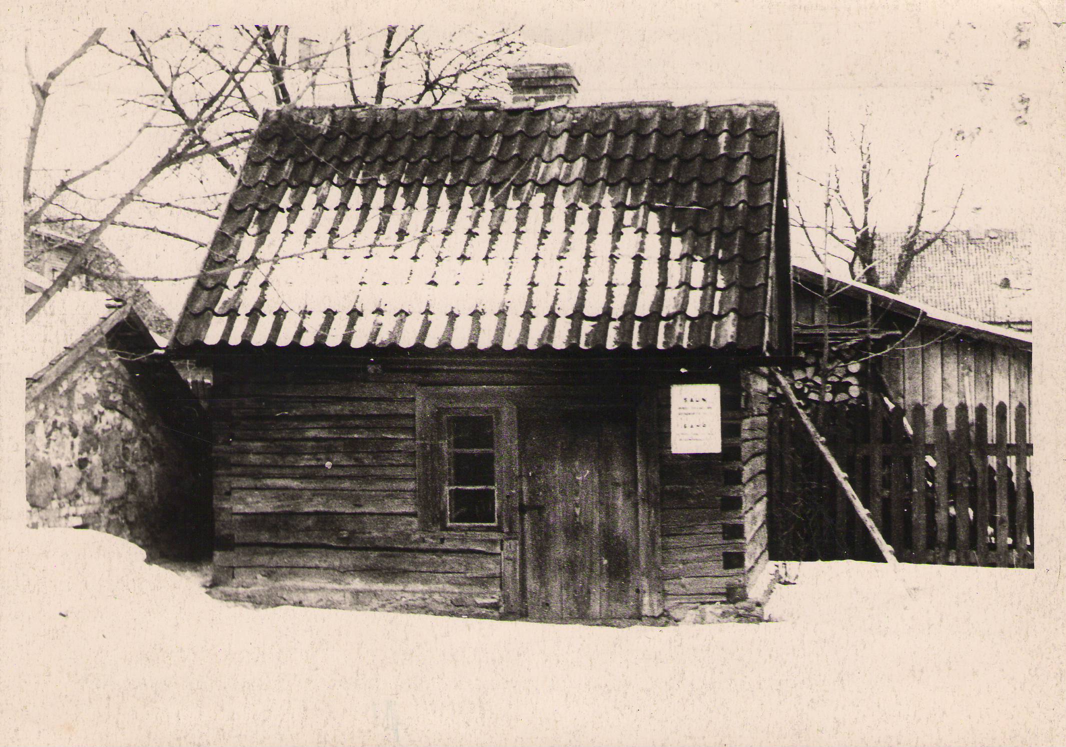 Foto. Dr. Fr. R. Kreutzwaldi Memoriaalmuuseumi SAUN. Võru, 1964.