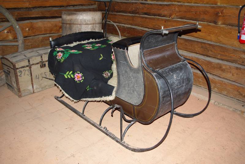 Foto. Dr. Fr. R. Kreutzwaldi Memoriaalmuuseum. Saan tõllakuuris. Võru, 28.02.2009.