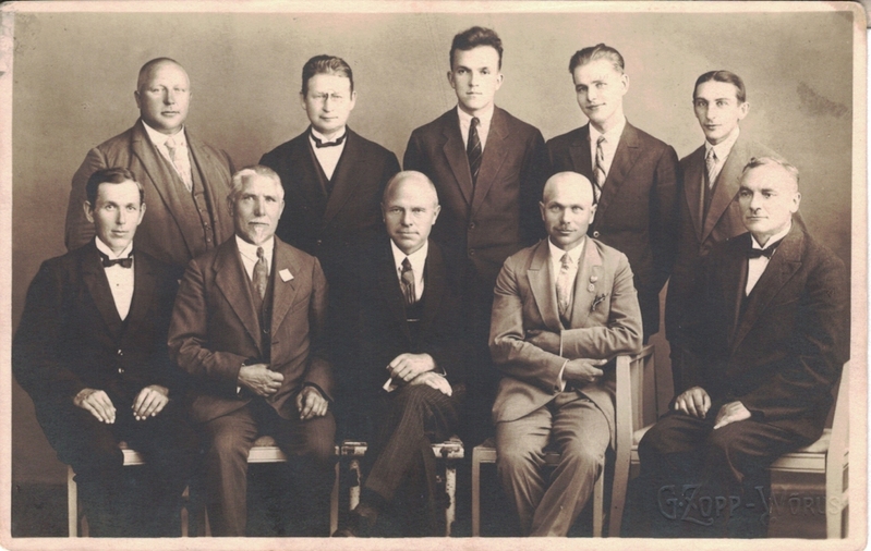 Foto. Rahvaerakonna Võru Maakomitee. 1930.