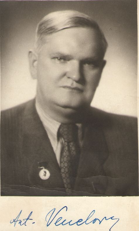 Foto. Venclova, Antanas (Leedu NSV kirjanik ja ühiskonnategelane).