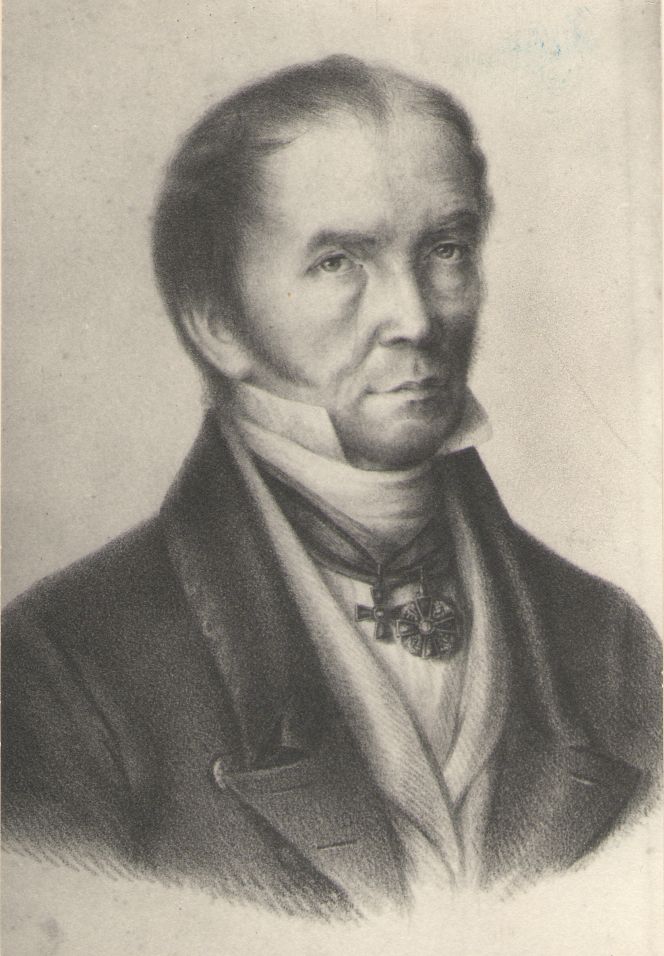 Foto. Ewers, J. Ph. G. (1781-1830), professor. 1818-1830 Tartu Ülikooli rektor.