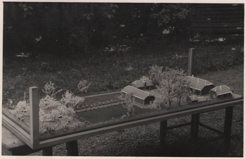 Foto. Fr. R. Kreutzwaldi krundi makett.