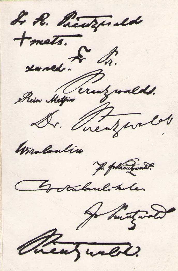 Foto. Fr. R. Kreutzwaldi pseudonüümid.