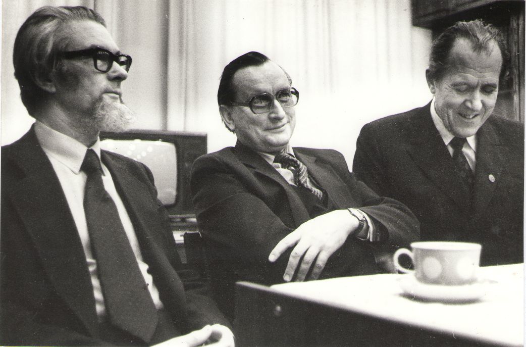 Foto. Teadusnõukogu liikmed. Võru, 1983.