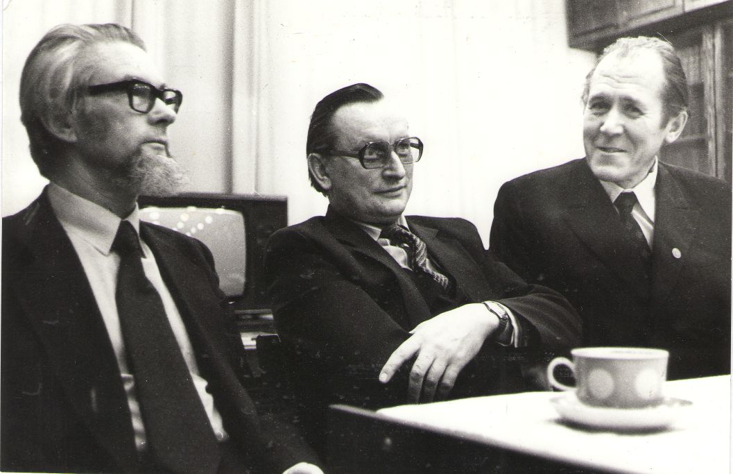 Foto. Teadusnõukogu liikmed. Võru, 1983.