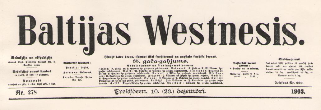Foto. Baltijas Westnesis, nr 278, 10.(23.)12.1903.