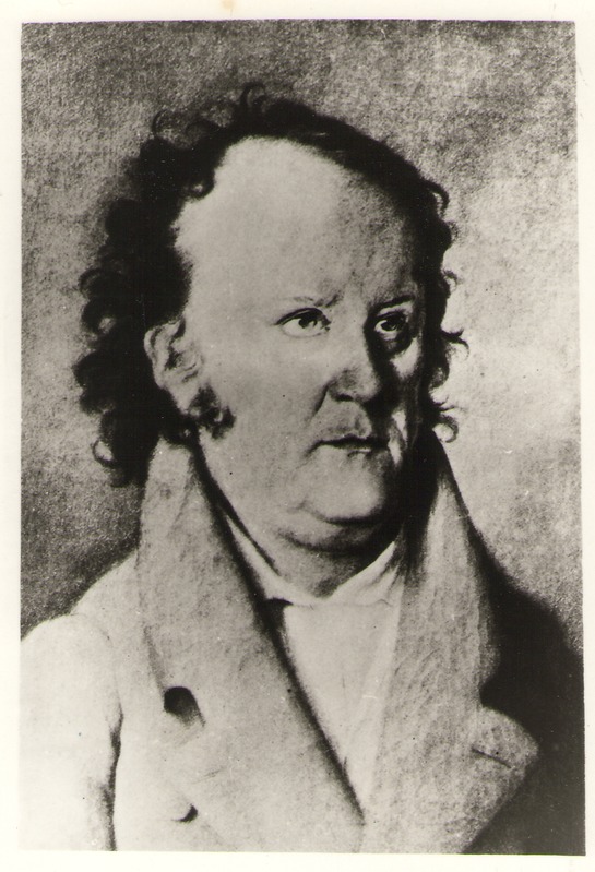 Negatiiv. Jean Paul (Johann Paul Friedrich) RICHTER.