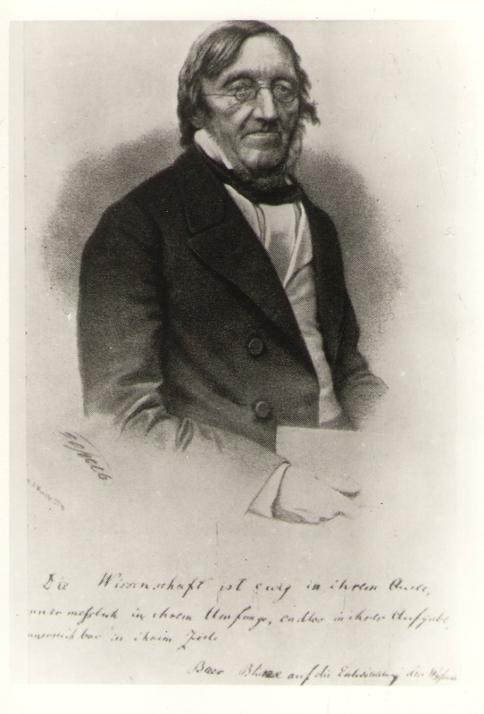 Negatiiv. Karl Ernst von BAER.