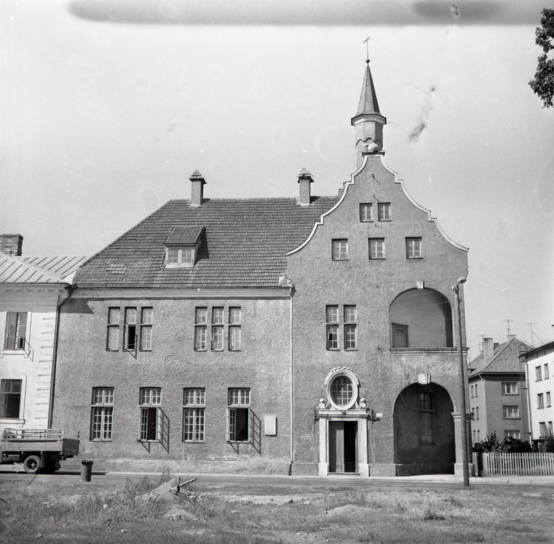 Pärnu raekoda, juurdeehitus. Arhitekt Wilhelm Bockslaff