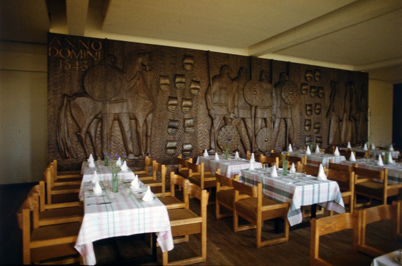 Rävala restoran Sakus. Interjöör. Arhitekt Koidu Lassmann