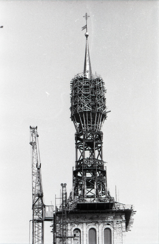 Niguliste kirik, tornikiivri taastamistööd