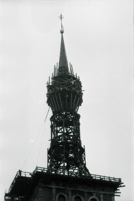 Niguliste kirik, tornikiivri taastamistööd