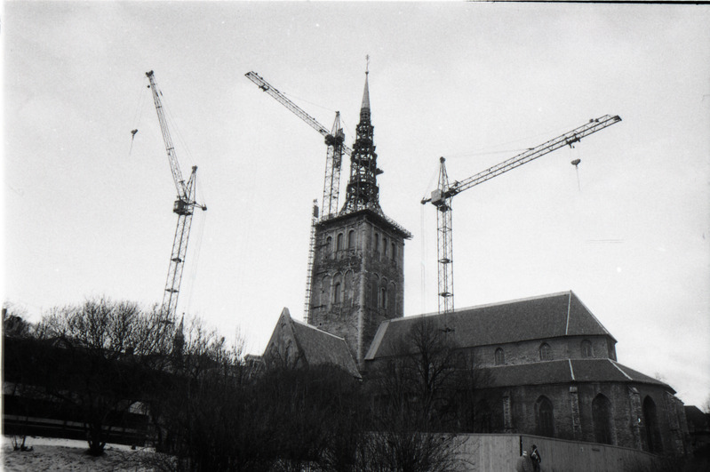 Niguliste kirik, tornikiivri taastamistööd