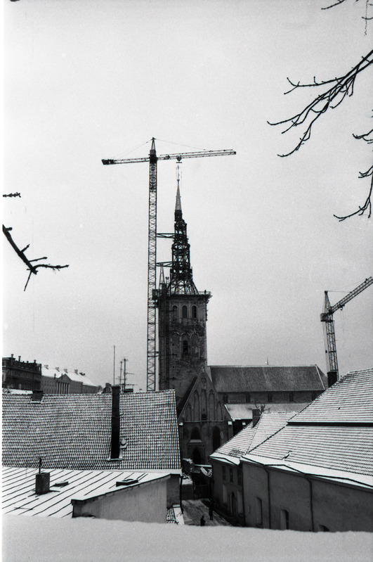 Niguliste kirik, tornikiivri taastamistööd