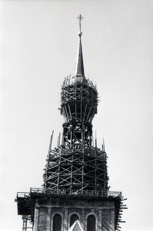 Niguliste kirik, tornikiivri taastamistööd