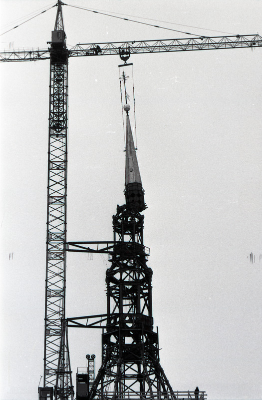 Niguliste kirik, tornikiivri taastamistööd