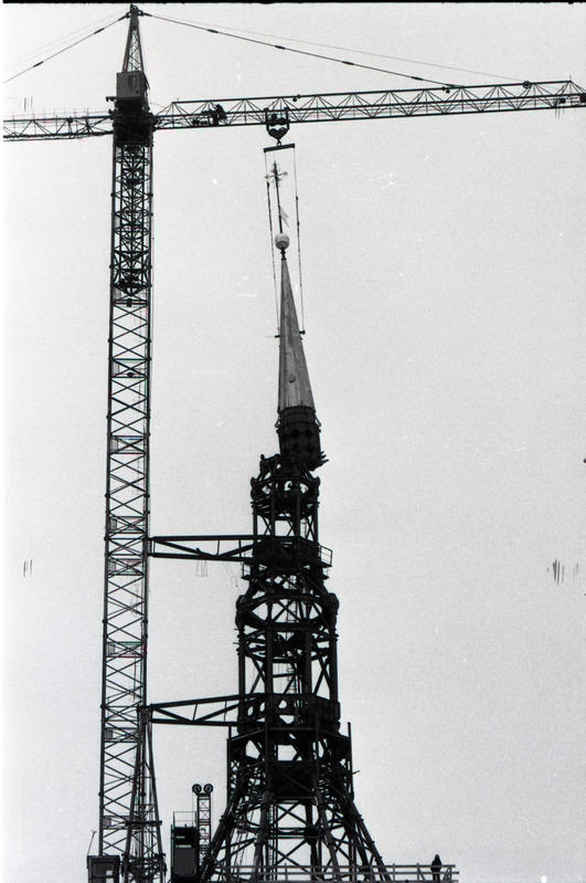 Niguliste kirik, tornikiivri taastamistööd