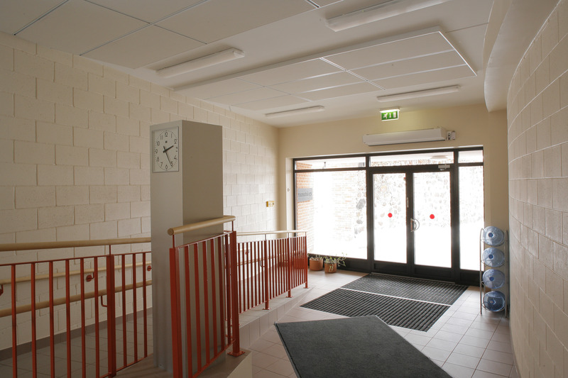 Heimtali (Raudna) põhikooli spordihoone. Arhitekt Peep Jänes