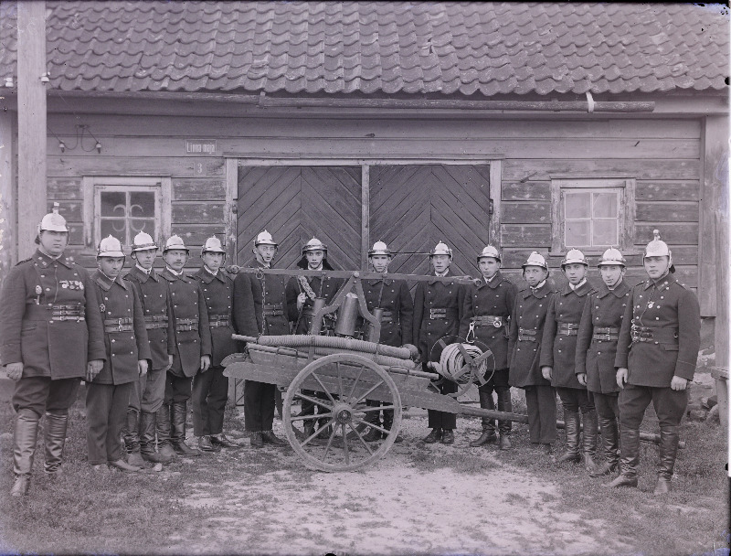 The fire brigade of the Viljandi Voluntary Fire Association.