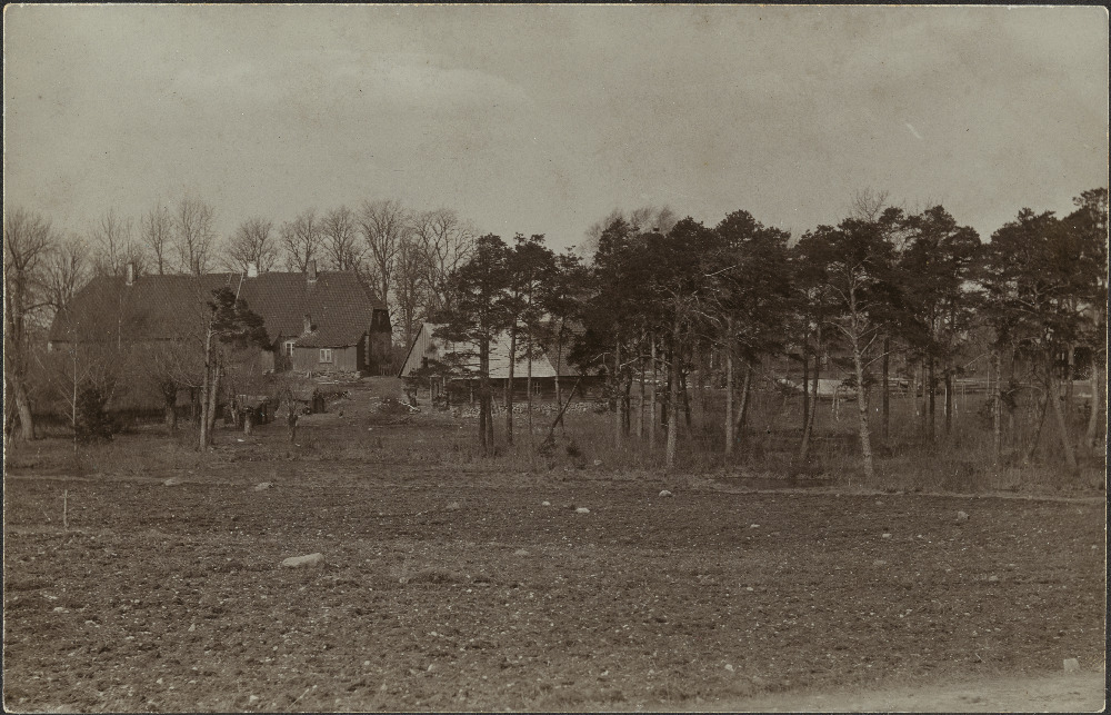 Vaade Holstre mõisale, 1900 - 1910; EFA.602.10.113461, Jörgen Siili fotokogu